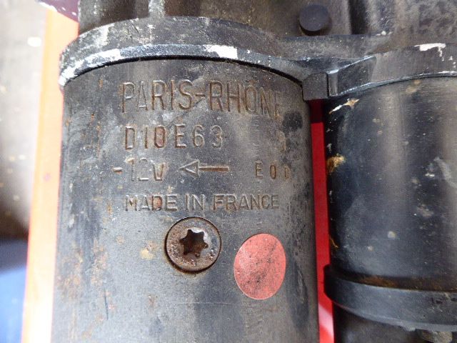 Anlasser Femsa MTA20-12, Paris Rhone D8E136,D8E95 / Paris Rhone D10E63 Bosch 0986001186 / Lucas 25699A Bosch 0986001259 / Bosch Anlasser 0001208036-0001208037-0001208023 5